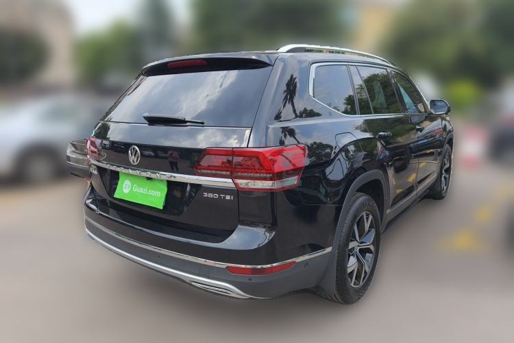 Used Volkswagen Teramont 2019 380TSI Four-Wheel Drive Luxury Version China V Standard Rear Right 45 Deg