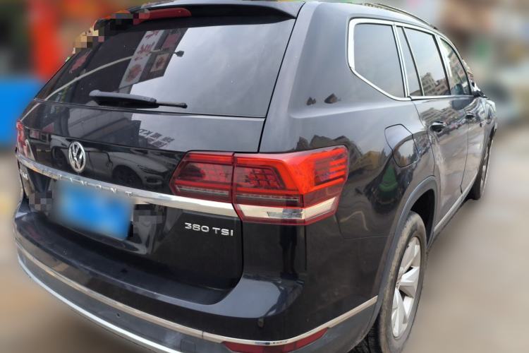 Used Volkswagen Teramont 2019 380TSI Four-Wheel Drive Comfort Edition China VI Standard Rear Right 45 Deg