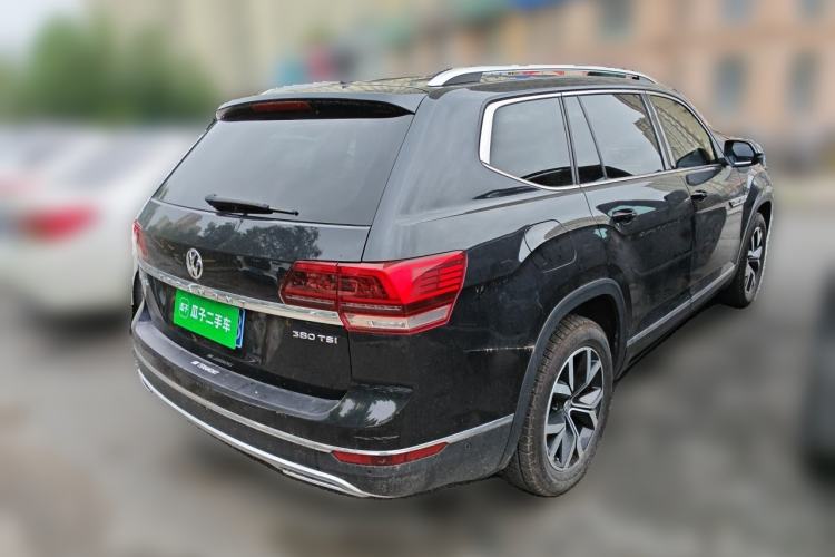 Used Volkswagen Teramont 2019 380TSI Four-Wheel Drive Luxury Version China V Standard Rear Right 45 Deg