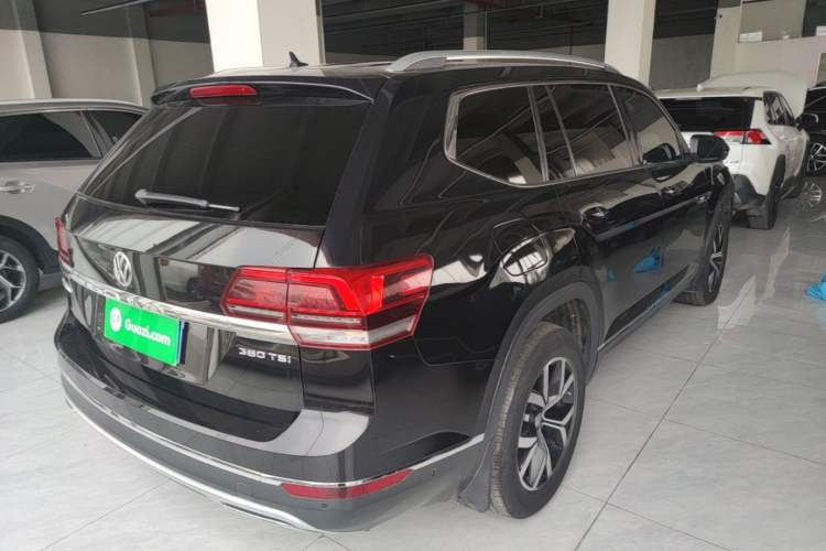 Used Volkswagen Teramont 2019 380TSI Four-Wheel Drive Luxury Version China VI Standard Rear Right 45 Deg