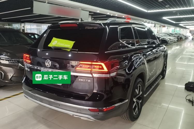 Used Volkswagen Teramont 2019 380TSI Four-Wheel Drive Luxury Version China V Standard Rear Right 45 Deg