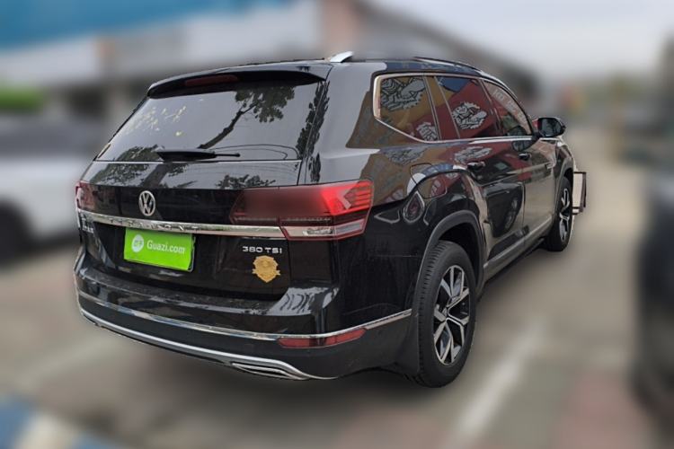 Used Volkswagen Teramont 2019 380TSI Four-Wheel Drive Luxury Version China V Standard Rear Right 45 Deg