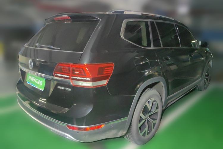 Used Volkswagen Teramont 2019 380TSI Four-Wheel Drive Luxury Version China VI Standard Rear Right 45 Deg
