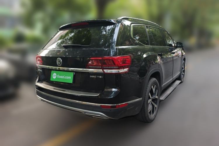 Used Volkswagen Teramont 2019 380TSI Four-Wheel Drive Luxury Version China VI Standard Rear Right 45 Deg