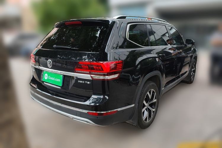 Used Volkswagen Teramont 2019 380TSI Four-Wheel Drive Luxury Version China VI Standard Rear Right 45 Deg