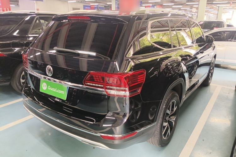 Used Volkswagen Teramont 2019 380TSI Four-Wheel Drive Luxury Version China VI Standard Rear Right 45 Deg
