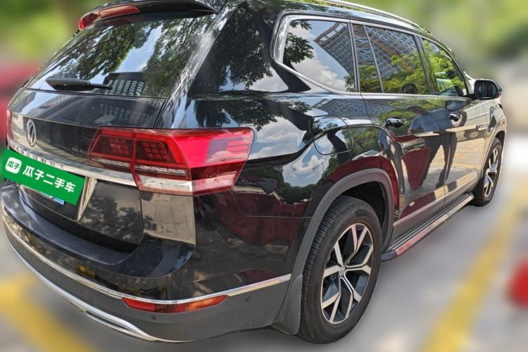Used Volkswagen Teramont 2019 380TSI Four-Wheel Drive Luxury Version China V Standard Rear Right 45 Deg