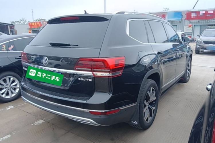 Used Volkswagen Teramont 2019 380TSI Four-Wheel Drive Luxury Version China V Standard Rear Right 45 Deg