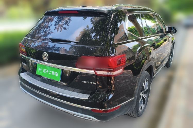 Used Volkswagen Teramont 2019 380TSI Four-Wheel Drive Luxury Version China V Standard Rear Right 45 Deg