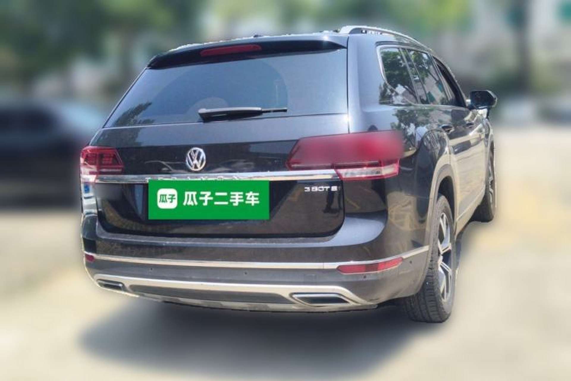 Used Volkswagen Teramont 2019 380TSI Four-Wheel Drive Luxury Version China VI Standard Rear Right 45 Deg