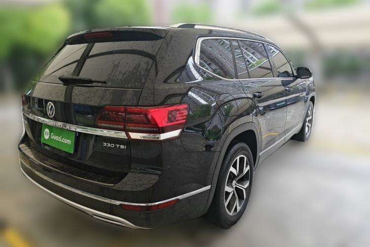 Used Volkswagen Teramont 2019 330TSI Two-Wheel-Drive Luxury Edition China VI Standard Rear Right 45 Deg