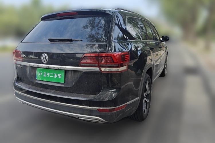 Used Volkswagen Teramont 2019 380TSI Four-Wheel Drive Luxury Version China VI Standard Rear Right 45 Deg
