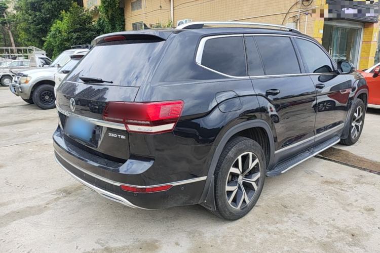 Used Volkswagen Teramont 2019 330TSI Two-Wheel-Drive Luxury Edition China V Standard Rear Right 45 Deg