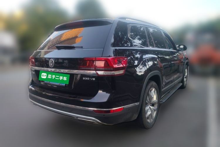 Used Volkswagen Teramont 2019 530 V6 Four-Wheel Drive Flagship Version China V Standard Rear Right 45 Deg