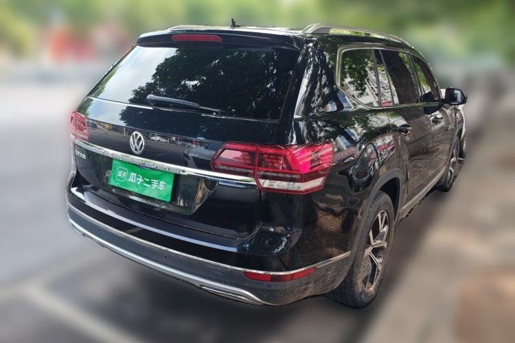 Used Volkswagen Teramont 2019 380TSI Four-Wheel Drive Luxury Version China VI Standard Rear Right 45 Deg