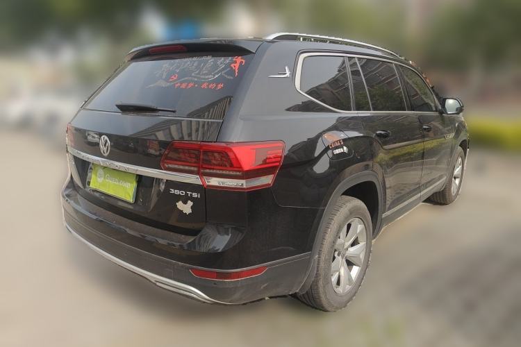 Used Volkswagen Teramont 2019 380TSI Four-Wheel Drive Comfort Edition China V Standard Rear Right 45 Deg