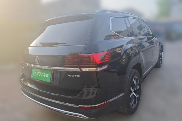 Used Volkswagen Teramont 2019 380TSI Four-Wheel Drive Luxury Version China V Standard Rear Right 45 Deg