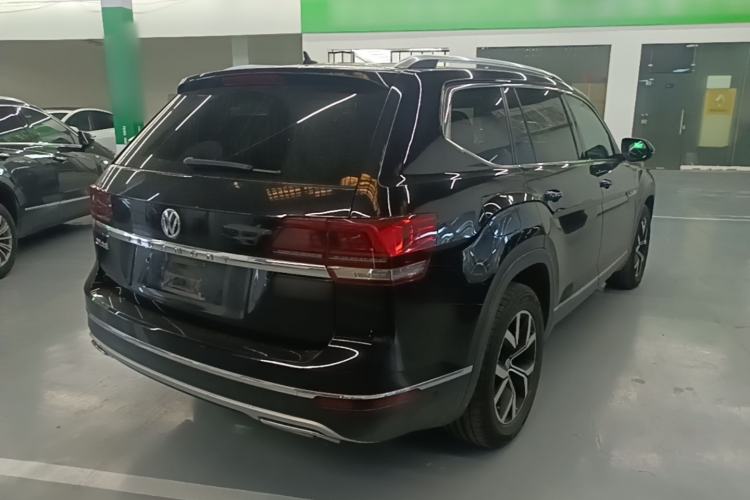 Used Volkswagen Teramont 2019 380TSI Four-Wheel Drive Luxury Version China VI Standard Rear Right 45 Deg