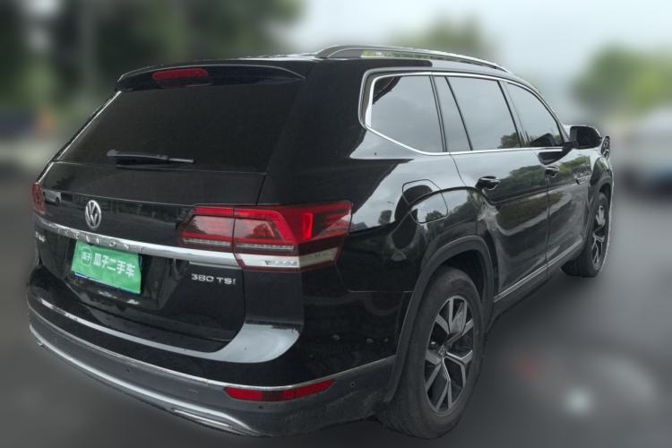 Used Volkswagen Teramont 2019 380TSI Four-Wheel Drive Luxury Version China V Standard Rear Right 45 Deg