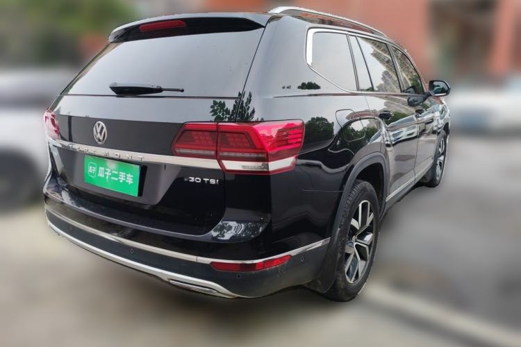 Used Volkswagen Teramont 2019 330TSI Two-Wheel-Drive Luxury Edition China VI Standard Rear Right 45 Deg