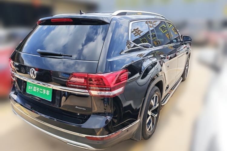 Used Volkswagen Teramont 2019 380TSI Four-Wheel Drive Luxury Version China V Standard Rear Right 45 Deg