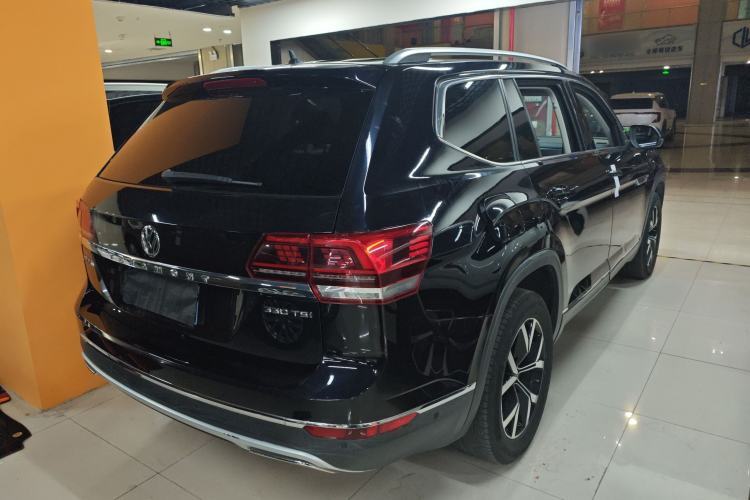 Used Volkswagen Teramont 2019 330TSI Two-Wheel-Drive Luxury Edition China VI Standard Rear Right 45 Deg