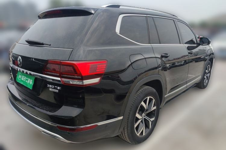 Used Volkswagen Teramont 2019 380TSI Four-Wheel Drive Luxury Version China VI Standard Rear Right 45 Deg