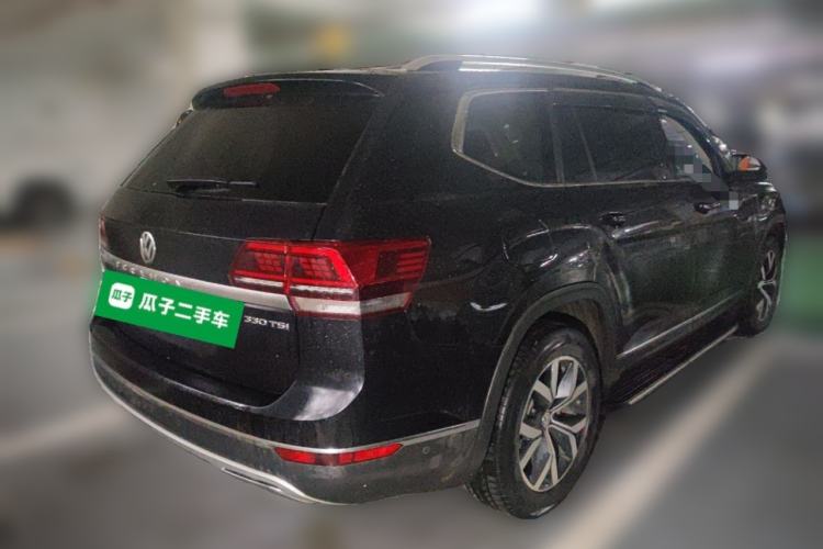 Used Volkswagen Teramont 2019 330TSI Two-Wheel-Drive Luxury Edition China V Standard Rear Right 45 Deg