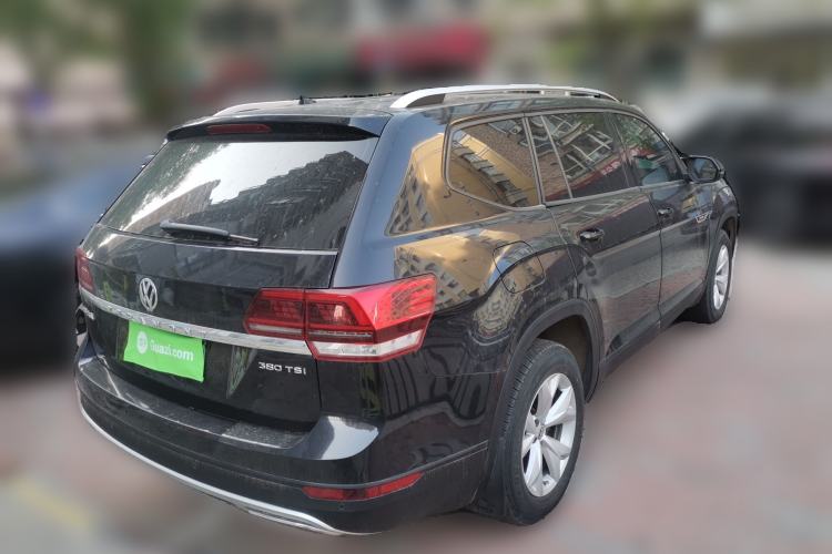 Used Volkswagen Teramont 2019 380TSI Four-Wheel Drive Comfort Edition China V Standard Rear Right 45 Deg