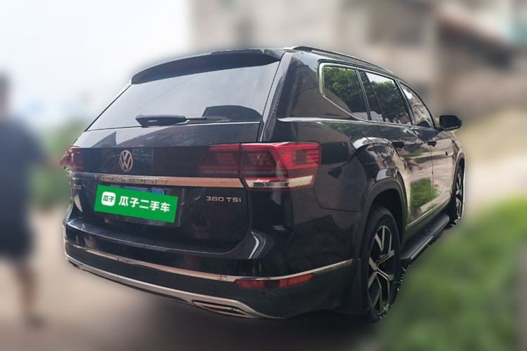 Used Volkswagen Teramont 2019 380TSI Four-Wheel Drive Luxury Version China VI Standard Rear Right 45 Deg