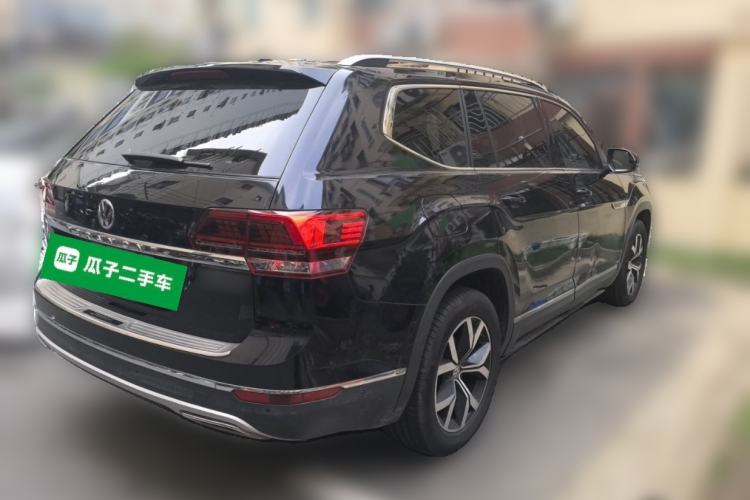 Used Volkswagen Teramont 2019 330TSI Two-Wheel-Drive Luxury Edition China V Standard Rear Right 45 Deg