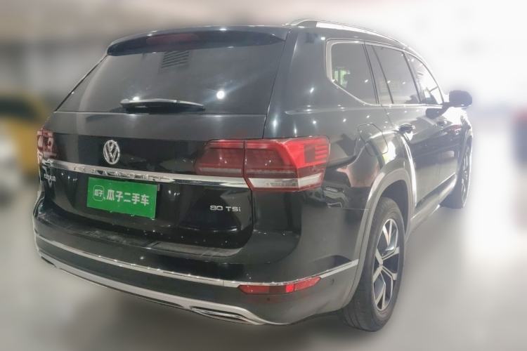 Used Volkswagen Teramont 2019 380TSI Four-Wheel Drive Luxury Version China V Standard Rear Right 45 Deg