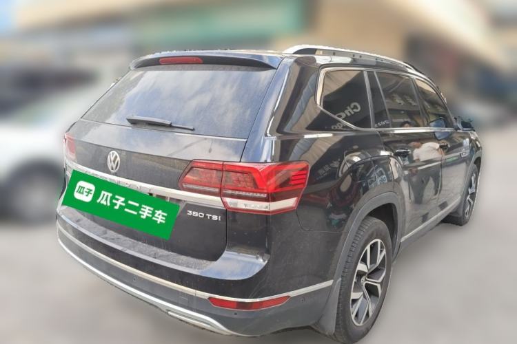 Used Volkswagen Teramont 2019 380TSI Four-Wheel Drive Luxury Version China V Standard Rear Right 45 Deg