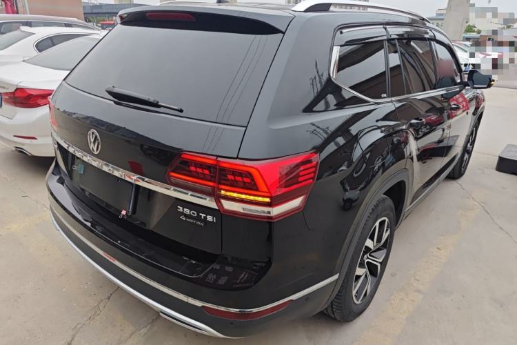 Used Volkswagen Teramont 2019 380TSI Four-Wheel Drive Luxury Version China VI Standard Rear Right 45 Deg