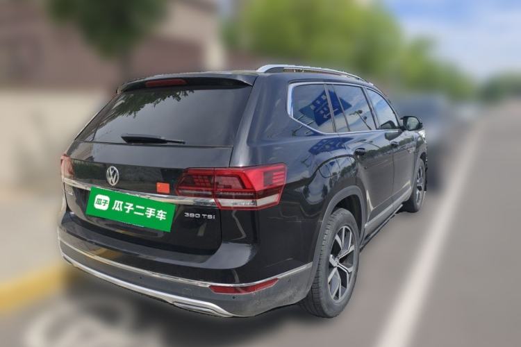 Used Volkswagen Teramont 2019 380TSI Four-Wheel Drive Luxury Version China VI Standard Rear Right 45 Deg