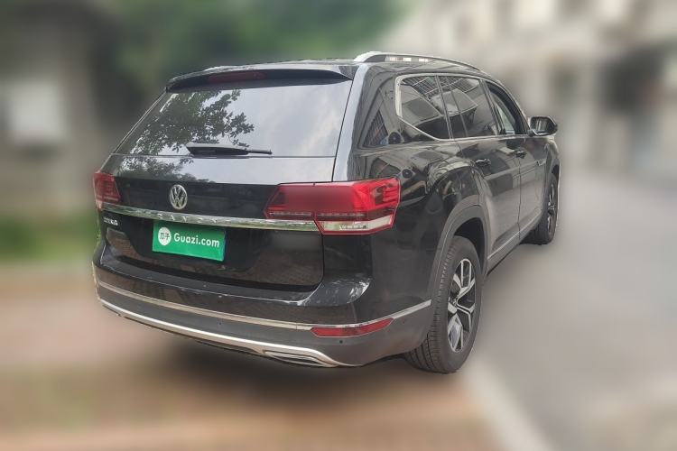 Used Volkswagen Teramont 2019 330TSI Two-Wheel-Drive Luxury Edition China VI Standard Rear Right 45 Deg