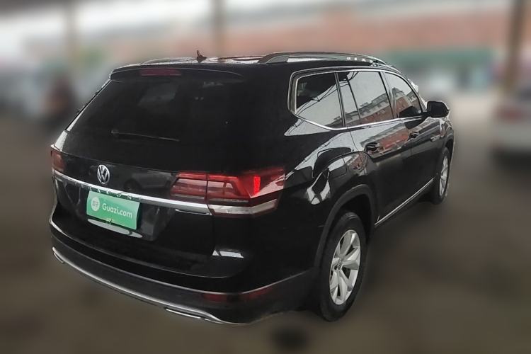 Used Volkswagen Teramont 2019 380TSI Four-Wheel Drive Comfort Edition China V Standard Rear Right 45 Deg
