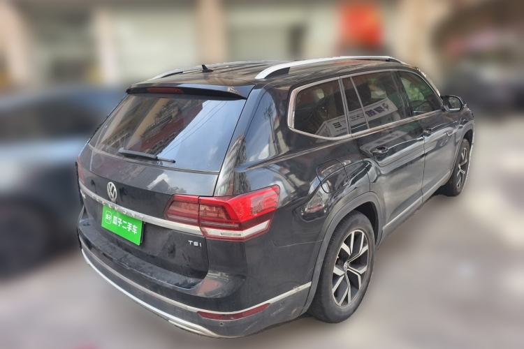 Used Volkswagen Teramont 2019 330TSI Two-Wheel-Drive Luxury Edition China V Standard Rear Right 45 Deg