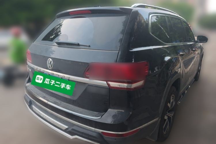Used Volkswagen Teramont 2019 380TSI Four-Wheel Drive Luxury Version China V Standard Rear Right 45 Deg