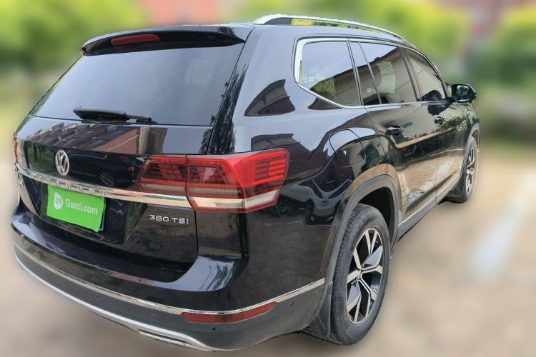 Used Volkswagen Teramont 2019 380TSI Four-Wheel Drive Luxury Version China VI Standard Rear Right 45 Deg