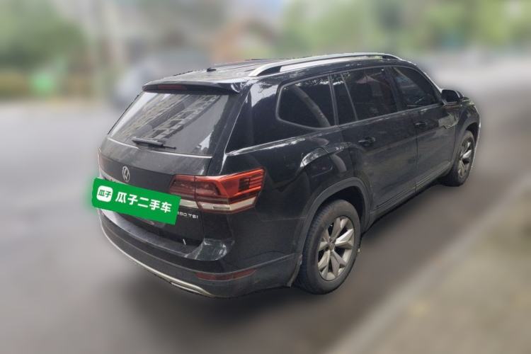 Used Volkswagen Teramont 2019 380TSI Four-Wheel Drive Comfort Edition China V Standard Rear Right 45 Deg