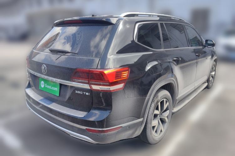 Used Volkswagen Teramont 2019 380TSI Four-Wheel Drive Luxury Version China V Standard Rear Right 45 Deg