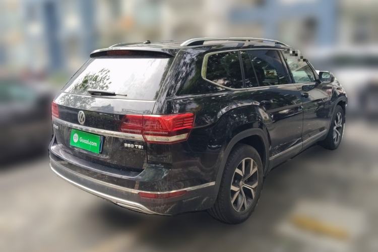 Used Volkswagen Teramont 2019 380TSI Four-Wheel Drive Luxury Version China VI Standard Rear Right 45 Deg