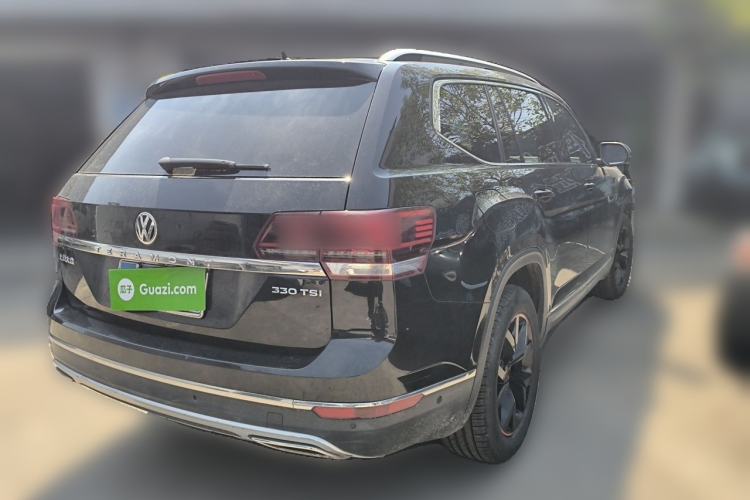 Used Volkswagen Teramont 2019 330TSI Two-Wheel-Drive Luxury Edition China V Standard Rear Right 45 Deg