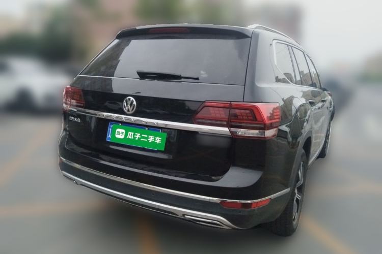 Used Volkswagen Teramont 2019 380TSI Four-Wheel Drive Luxury Version China V Standard Rear Right 45 Deg
