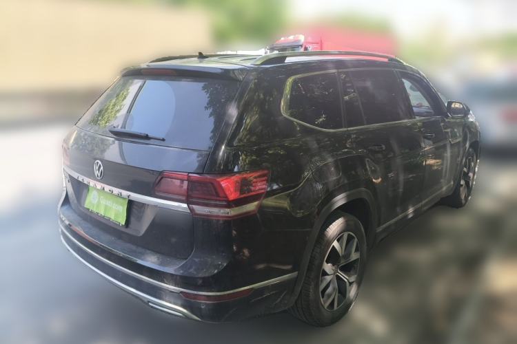 Used Volkswagen Teramont 2019 380TSI Four-Wheel Drive Luxury Version China V Standard Rear Right 45 Deg