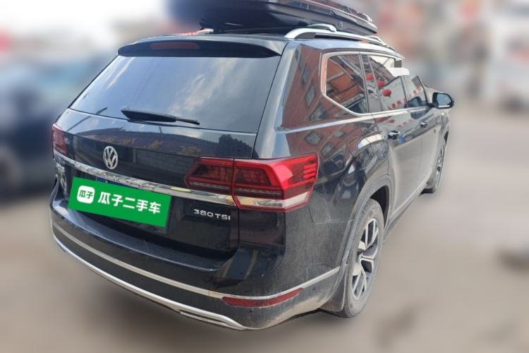 Used Volkswagen Teramont 2019 380TSI Four-Wheel Drive Luxury Version China V Standard Rear Right 45 Deg