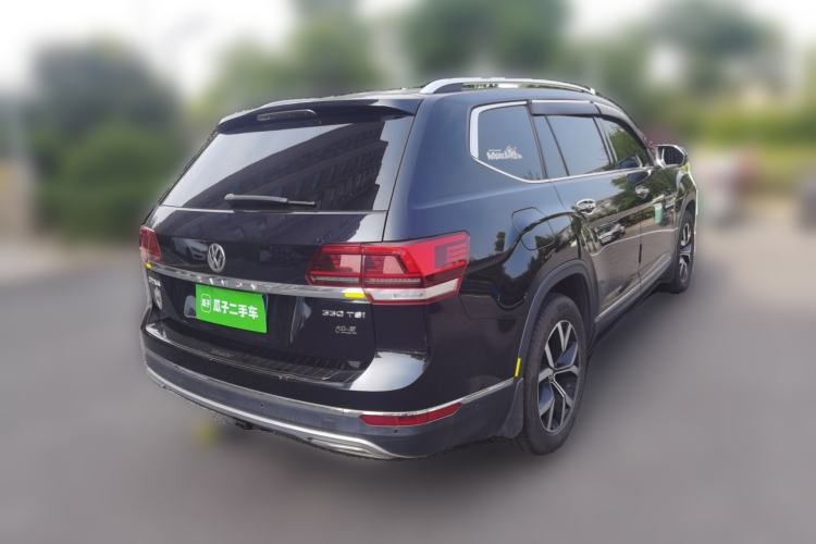 Used Volkswagen Teramont 2019 330TSI Two-Wheel-Drive Luxury Edition China V Standard Rear Right 45 Deg