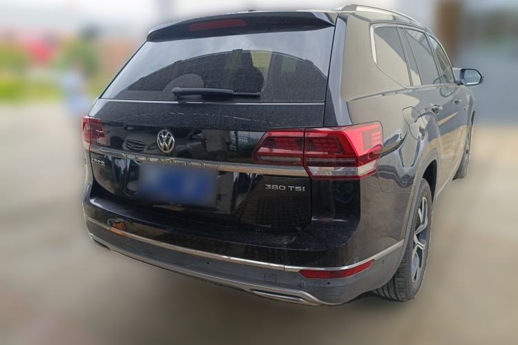 Used Volkswagen Teramont 2019 380TSI Four-Wheel Drive Luxury Version China VI Standard Rear Right 45 Deg