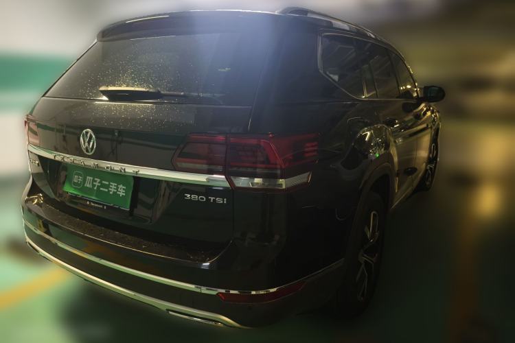 Used Volkswagen Teramont 2019 380TSI Four-Wheel Drive Luxury Version China VI Standard Rear Right 45 Deg